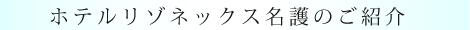 ホテルリゾネックス名護のご紹介